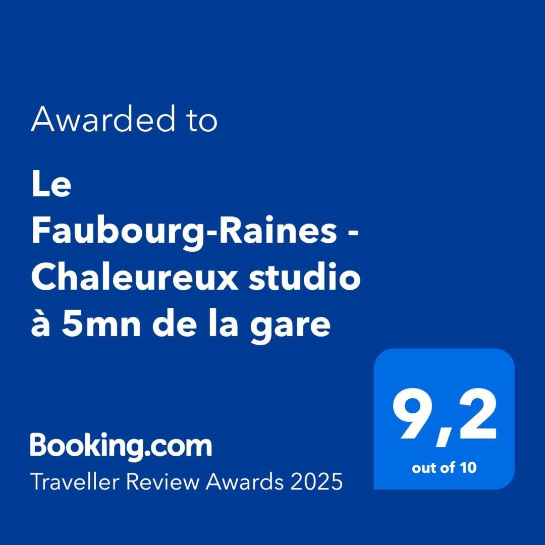 Le Faubourg-Raines - Chaleureux Studio A 5Mn De La Gare Діжон Екстер'єр фото